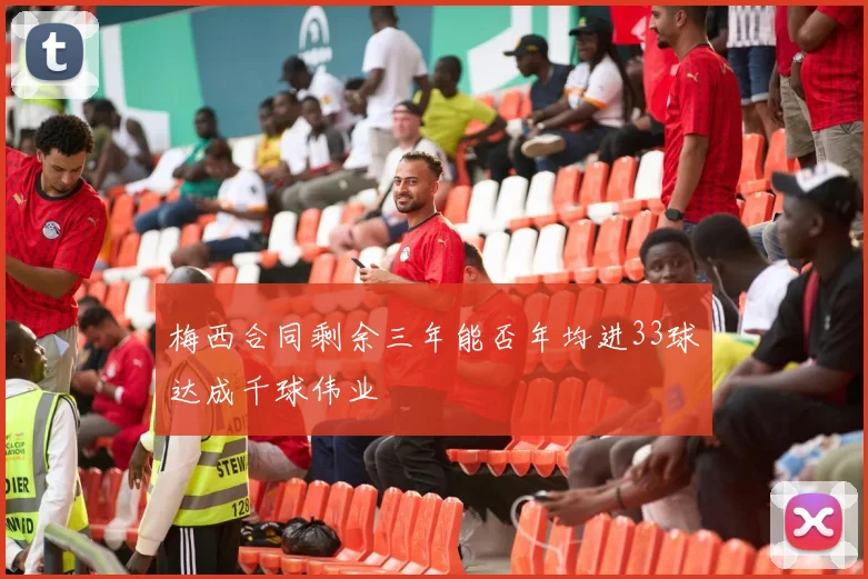 梅西合同剩余三年能否年均进33球达成千球伟业